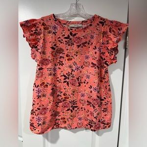 Loft BNWT Pink, Purple & Maroon Tee